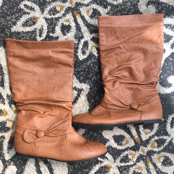 Primark Beige Side Bow Boots - Picture 1 of 5